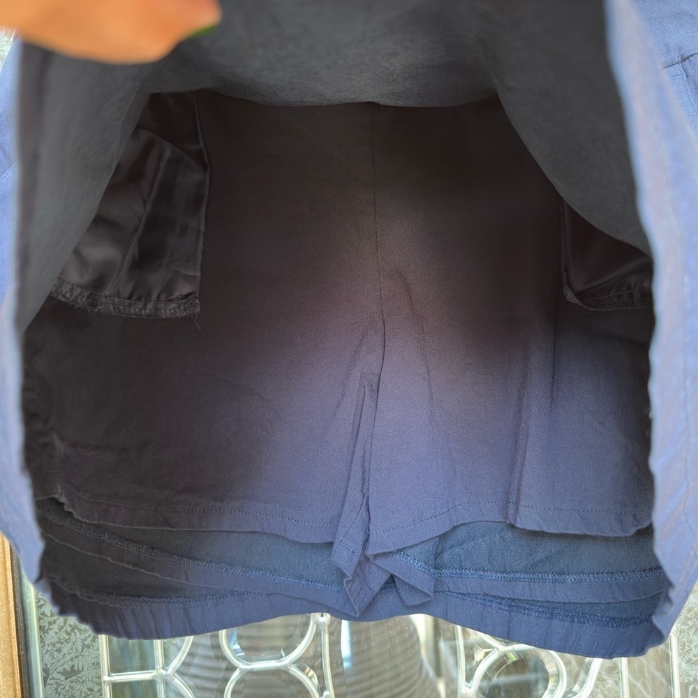Attyre Deep Blue Skirt - Picture 6 of 7